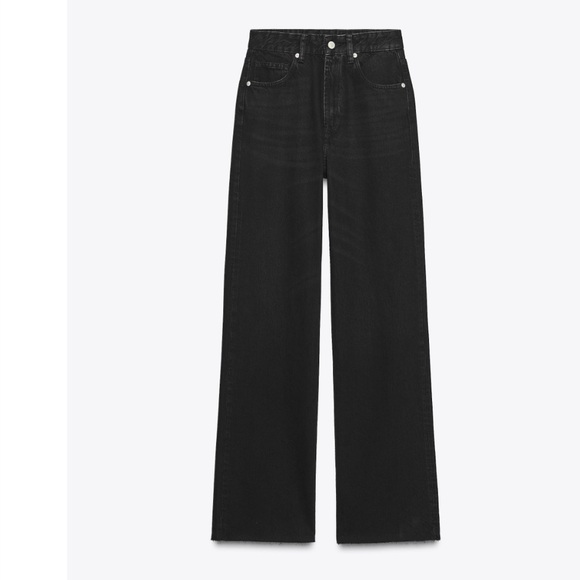 Zara Denim - Never Worn - Zara Black High Rise Women Jeans